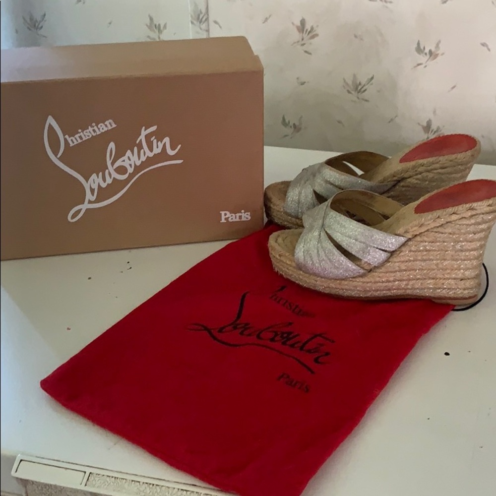 Christian Louboutin wedges